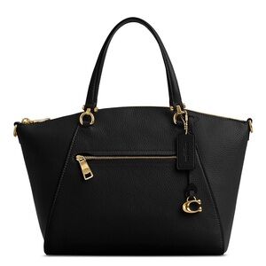 Coach Prairie Satchel – Black Pebbled Leather (Retail $295) BRAND NEW!no tags
